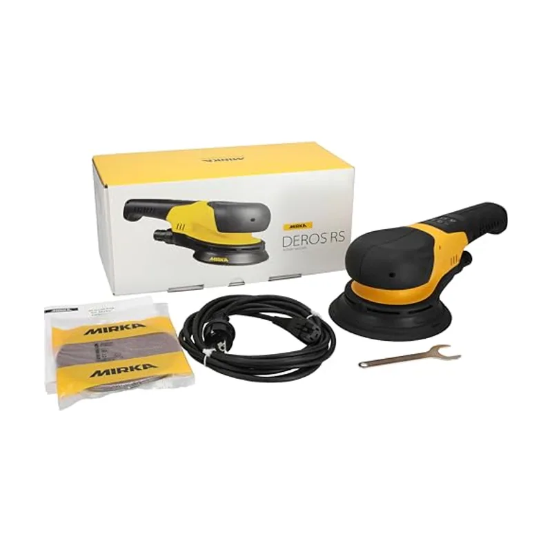 Mirka DEROS RS 600 Ø 150 mm/potente lijadora rotativa para madera y hormigón/motor