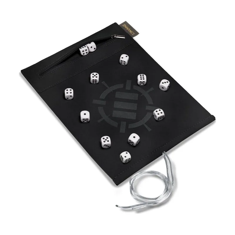 Enhance Roll on a Scroll Rodillo para Dados con Estuche Suave Premium