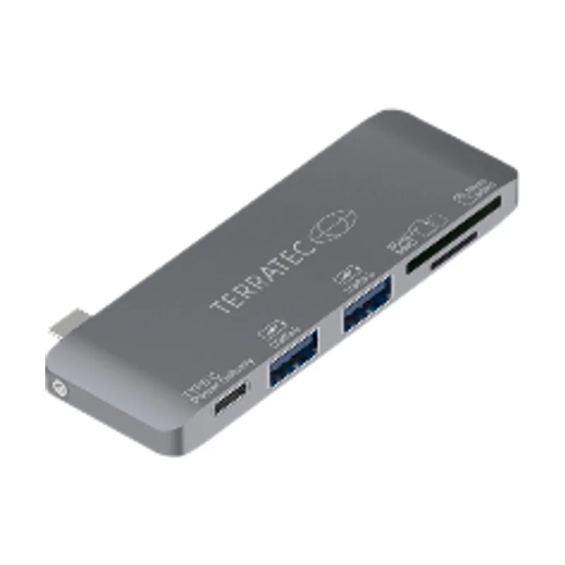Terratec 283005 base para portátil y replicador de puertos USB 3.2 Gen 1 3.1 Gen 1 Type-C