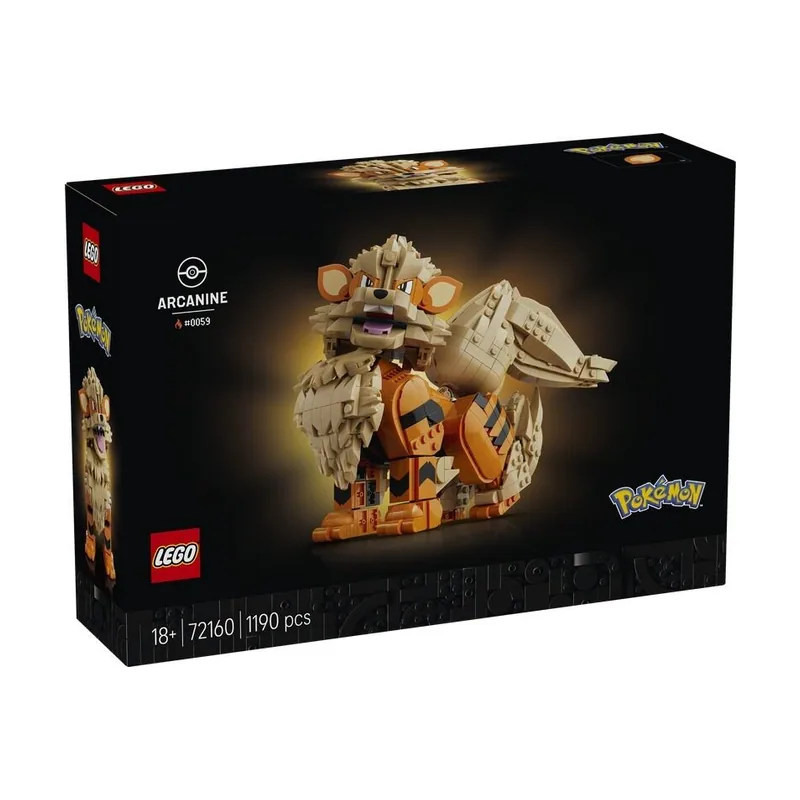 Lego Pokémon Arcanine 72160