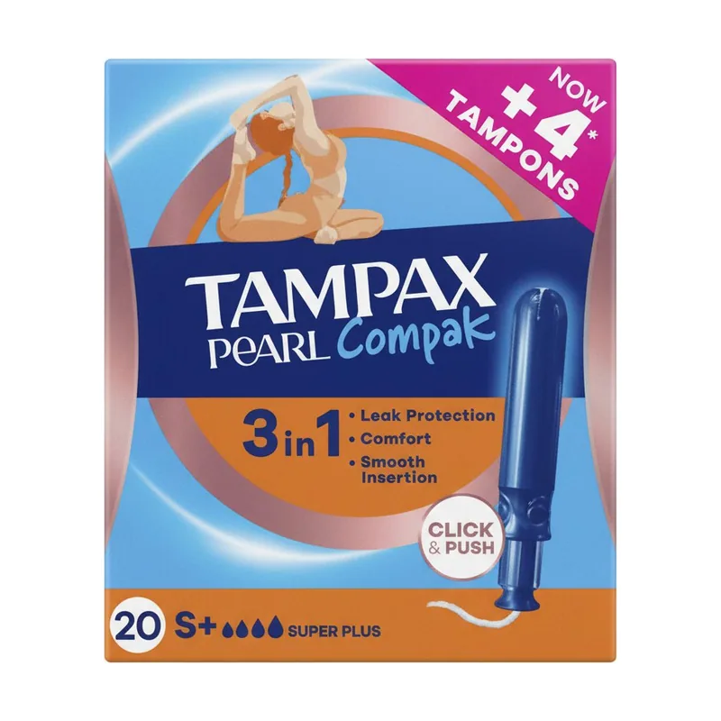 Tampax Pearl Compak Super Plus