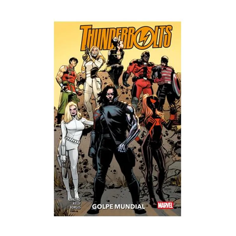 Panini Thunderbolts Golpe mundial 100% MARVEL. TOMOS UNICOS