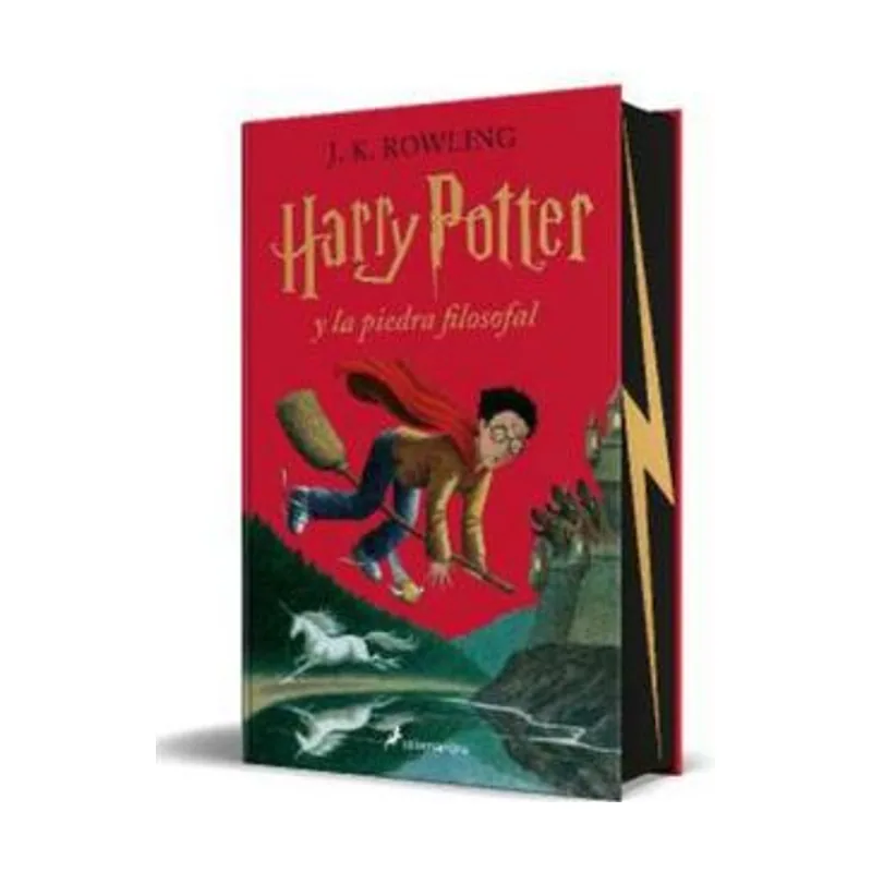 Penguin random house grupo editorial Harry Potter y la piedra filosofal edición especial cantos pintados (Harry Potter edición clásica la portada ilustrada por Dolores Avendaño 1) Con Cantos Pintados Sprayed Edges