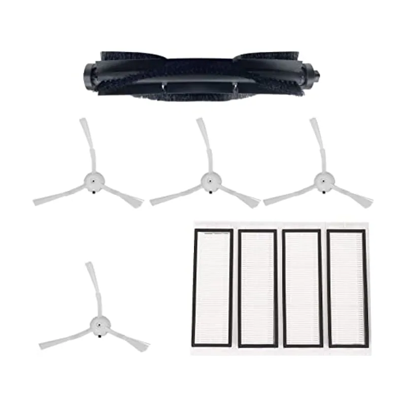 Aerocool Tlilyy Cepillo de rodillo lateral lavable robot filtro para 360 S5 S7 piezas