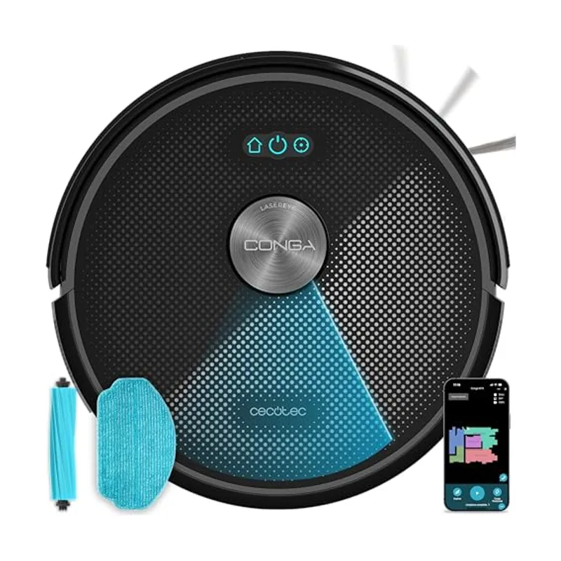 Cecotec Robot Aspirador Conga M70 Genesis. Navegación Láser