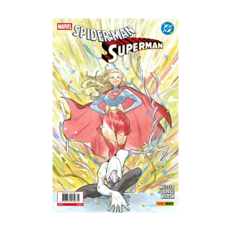 Panini Spiderman/superman 01 portada peach momoko