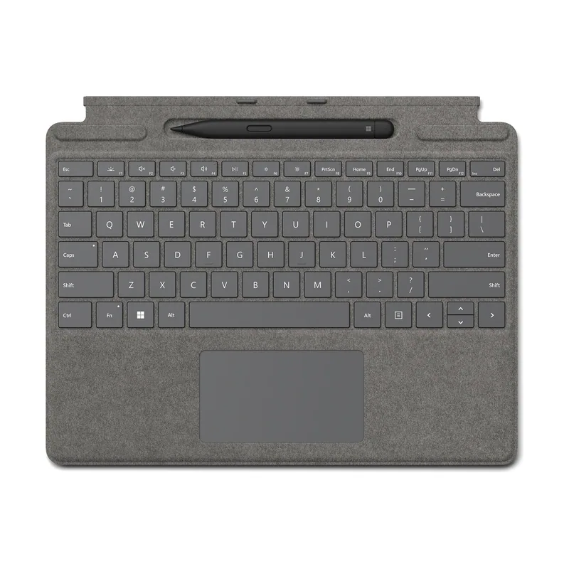 Microsoft Surface Pro Signature Keyboard w Slim Pen 2 Microsoft Cover port Platino