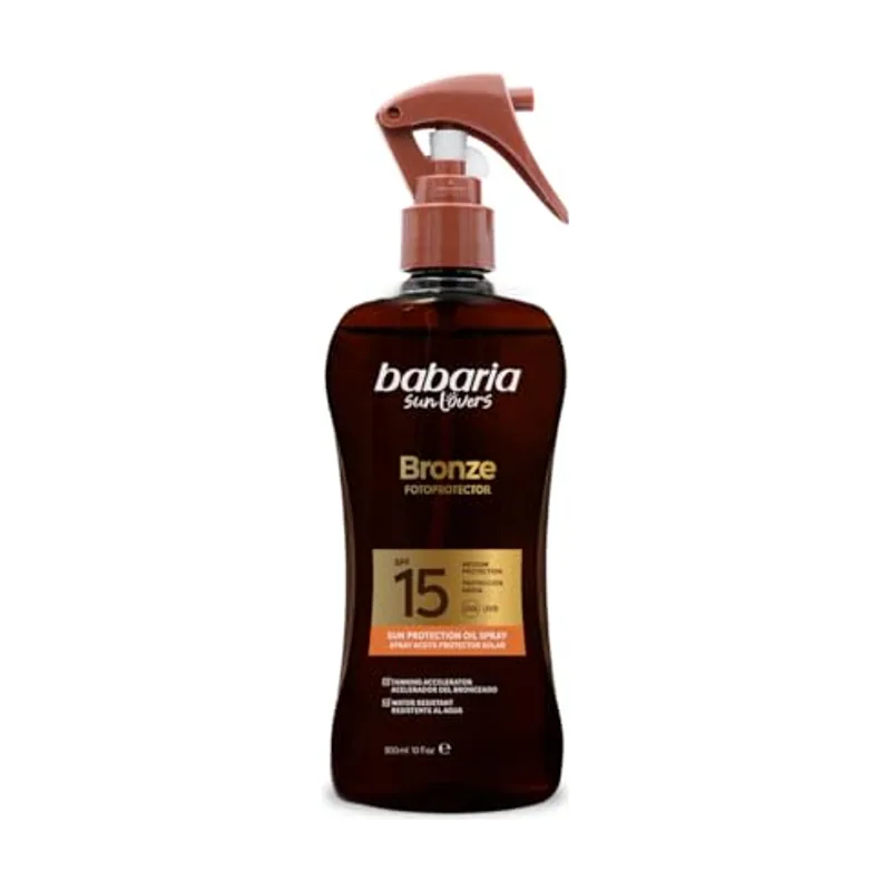 Babaria Bronceador Cuerpo con Protector Solar SPF15