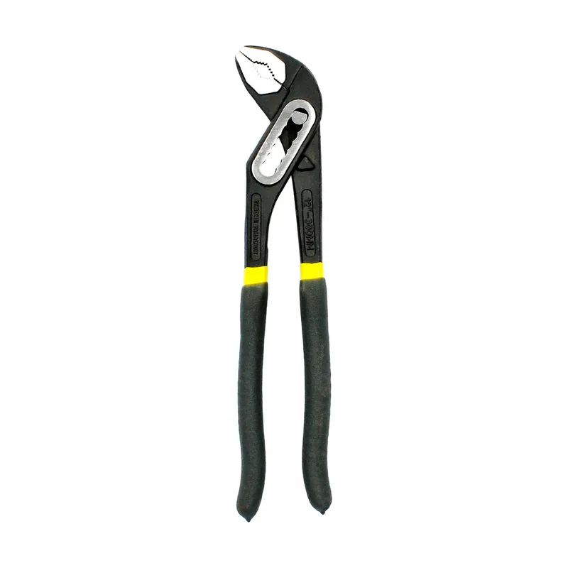 Wolfpack linea profesional Tenazas apertura múltiple negra 300 mm. mangos plastificados din 8976. pico de loro