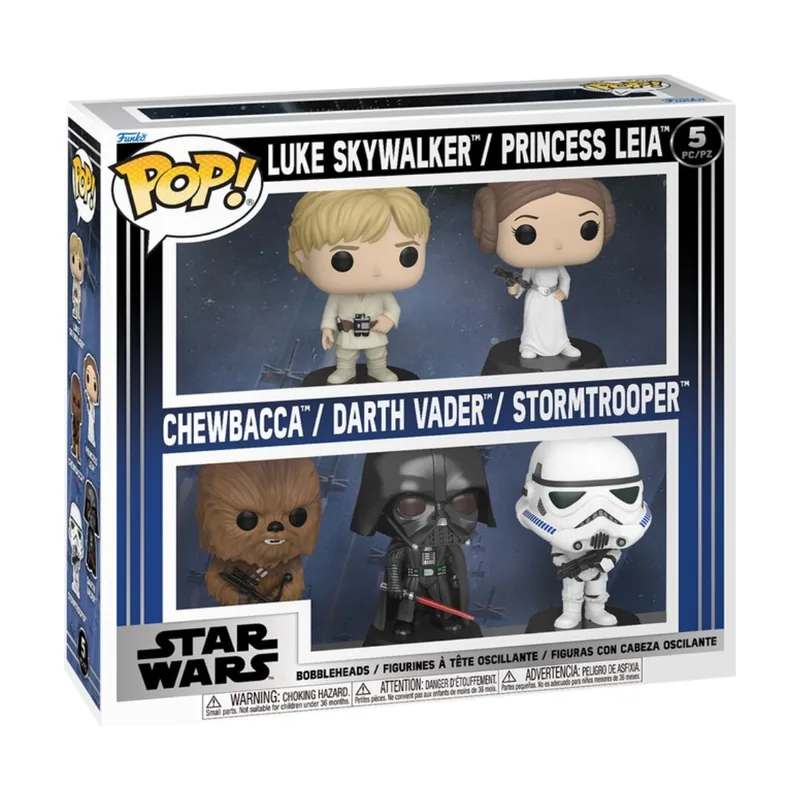 Funko Star Wars Figuras de Vinilo de Star Wars 5-Pack Sin clasificar Pop! Standard PVC