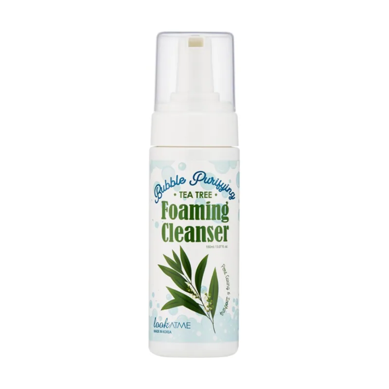 Look at me - Bubble Purifying Foaming Cleanser, Limpiador Facial Con Árbol De Té, 150ml