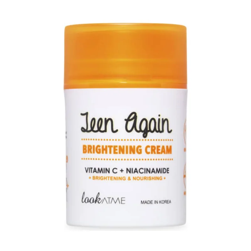 Look at me, teen again brightening, nourishing, daily, cream, for face, 50 ml