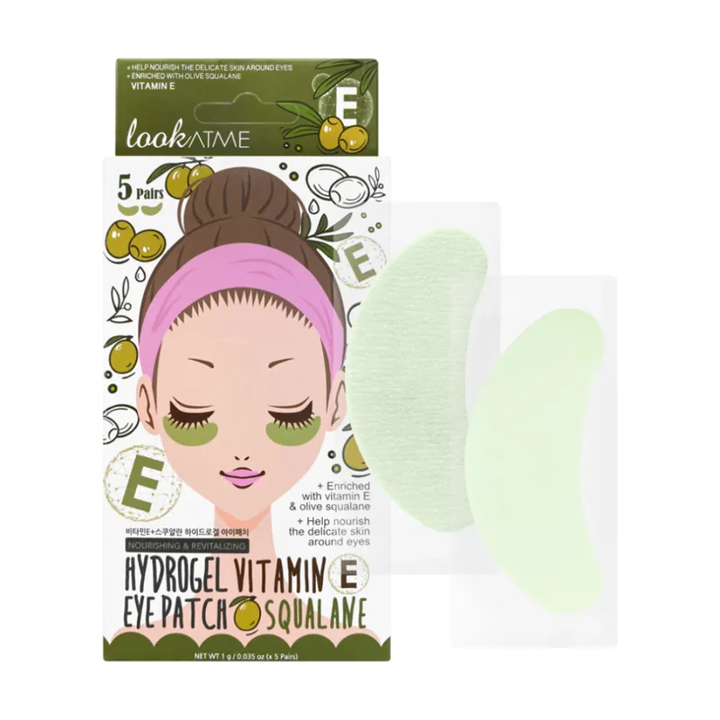 Look at me, hydrogel, squalane, nourishing, eye patch, 10 pcs