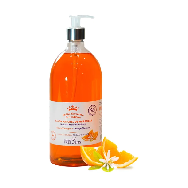 Laboratoire freesens Savon Liquide de Marseille Vanille Miel 1l FreeSens