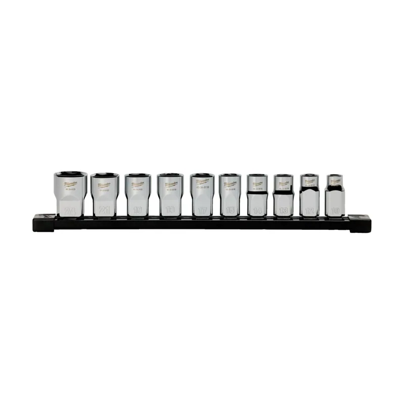 8 Milwaukee Juego de llaves métricas estándar de 12,528,554,583.4 cm