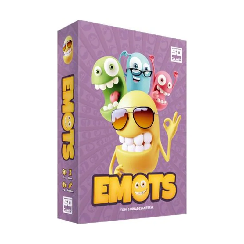 SD Toys SD GAMES Emots Juego de Mesa de Preguntas y Respuestas