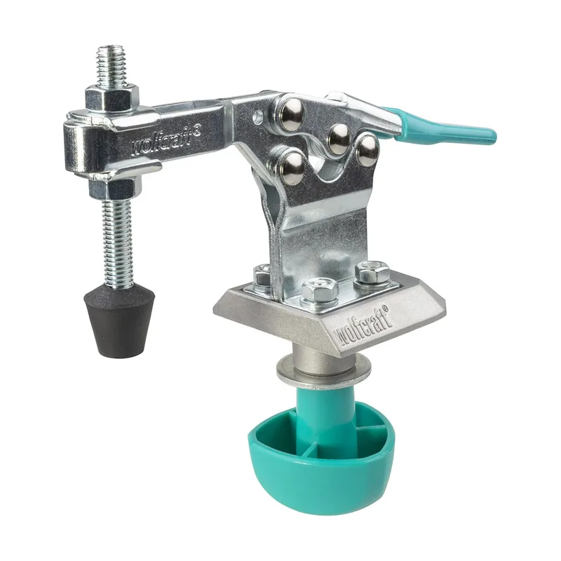 Wolfcraft Dispositivo de sujeción rápida I 6893000 I Para la fijación rápida y segura de piezas ideal para trabajos en serie