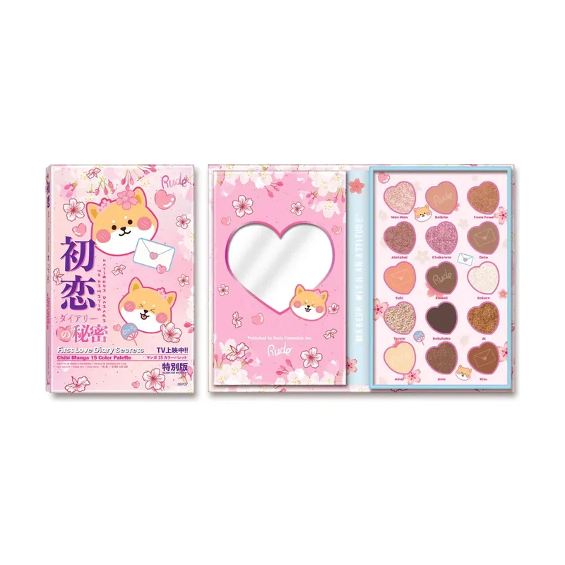 Rude cosmetics first love diary secrets