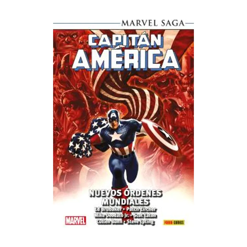 Panini Marvel saga tpb. capitan america 15. ordenes mundiales