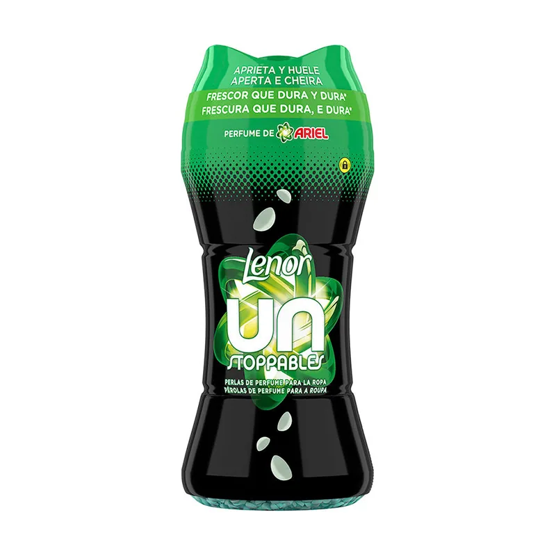 Lenor Unstoppables suavizante ropa perlas perfume #ariel 195 gr