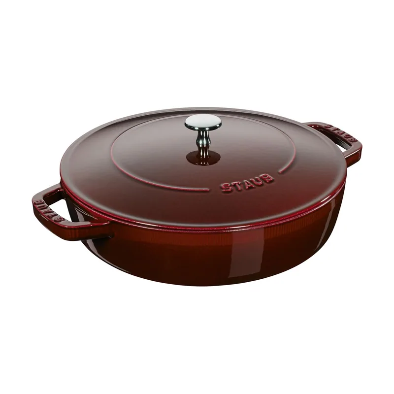 Staub cocotte Chistera olla de hierro fundido