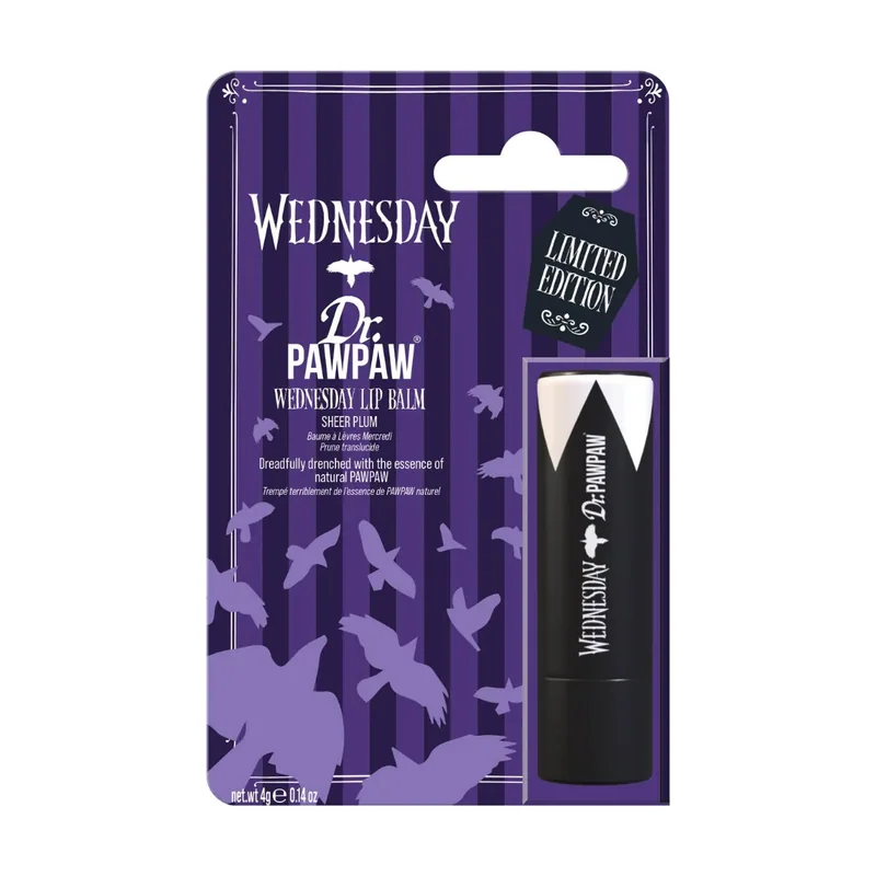 Dr. pawpaw Dr.PAWPAW x Wednesday Sheer Plum Bálsamo labial 4 g