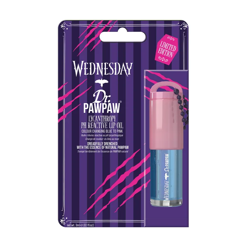 Dr. pawpaw x Wednesday Lycanthropy PH Reactive Lip Oil