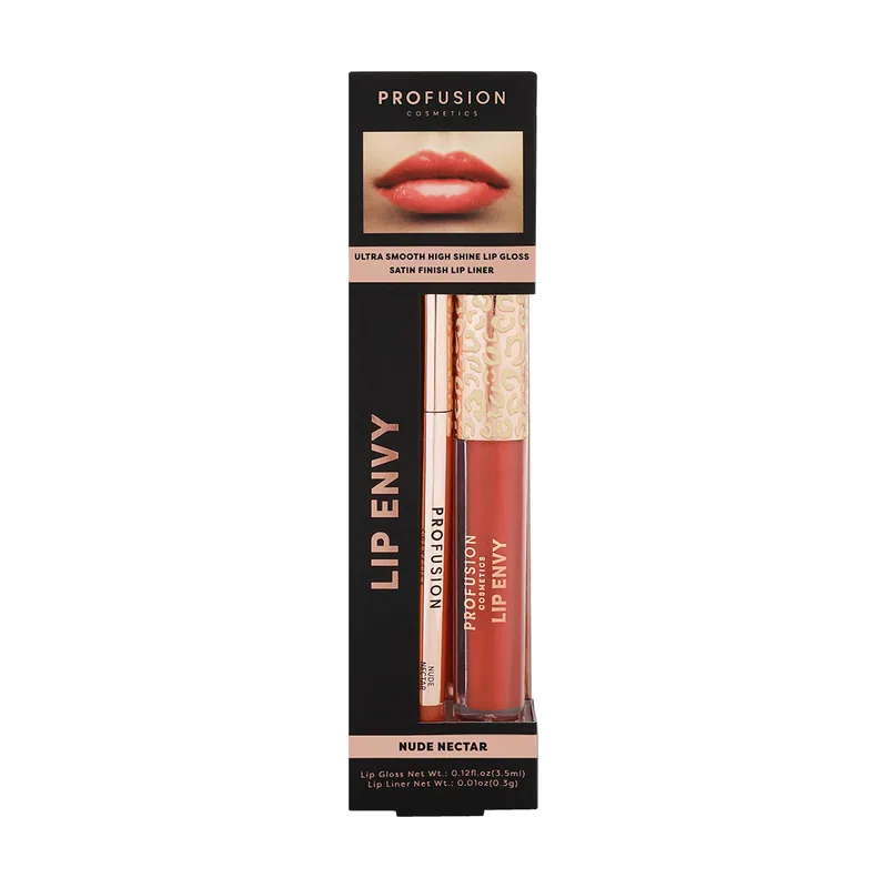 Profusion cosmetics Set lip envy nude nectar