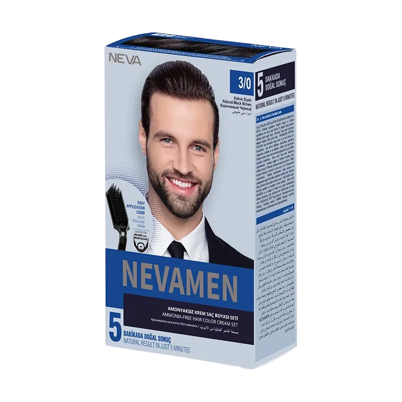 Neva nevamen permanent hair dye