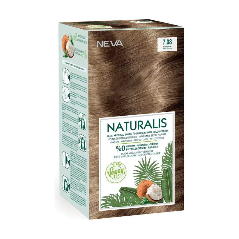 Neva naturalis permanent hair dye