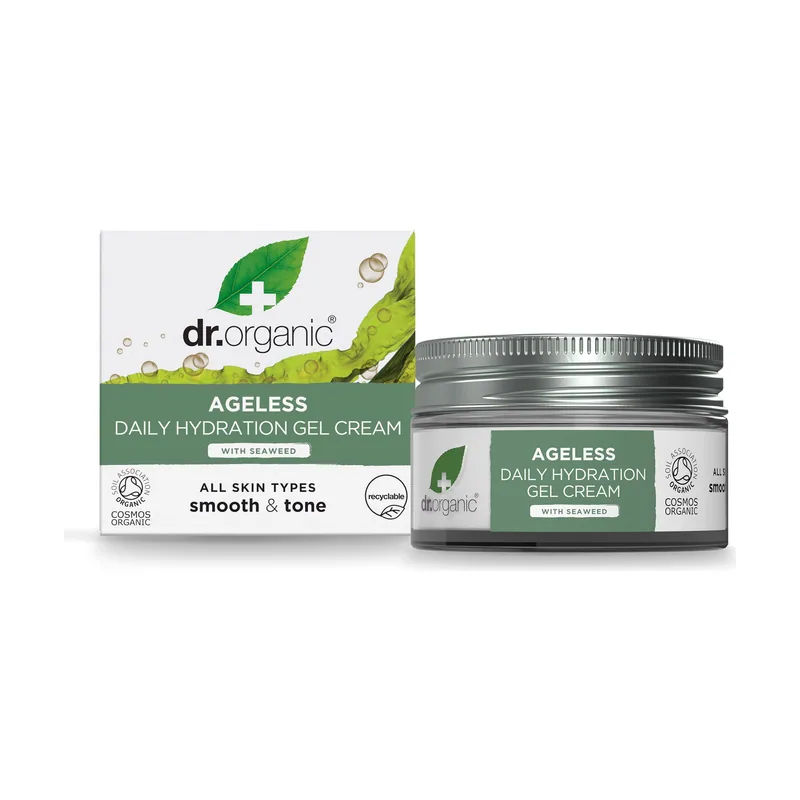 Dr. Organic Ageless Daily Hydration Gel Cream with Organic Seaweed