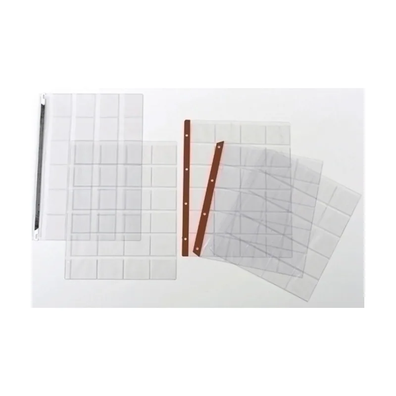 Iberplas Funda para diapositivas pvc 150µ 225x275mm 4 tal. 20 dpto. paquete de 100