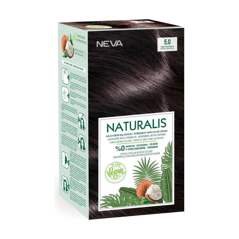 Neva naturalis permanent hair dye