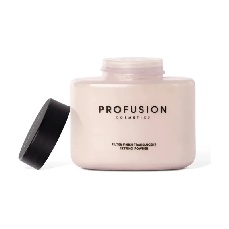 Profusion cosmetics Polvo fijador translúcido con acabado de filtro