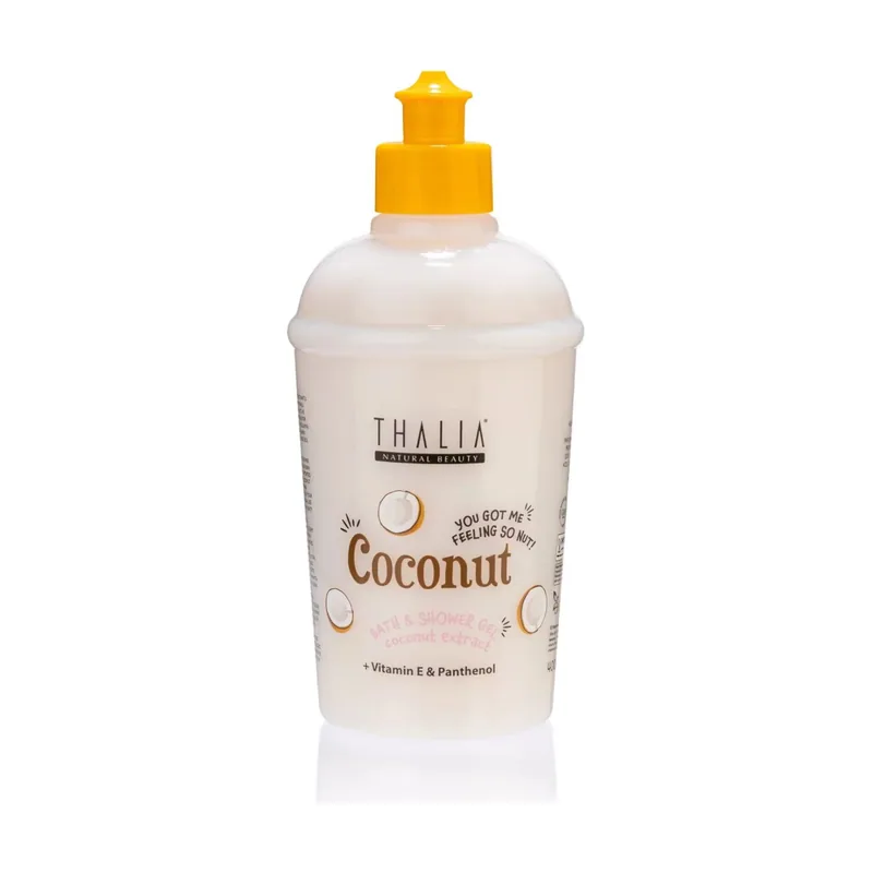Thalia natural beauty, coconut, cleansing & hydrating, liquid soap, for body & hands, 400 ml