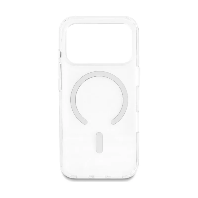 Delock Funda protectora para iPhone 17 Pro compatible con MagSafe clara-blanco