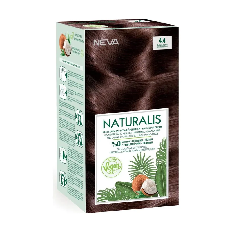 Neva naturalis permanent hair dye