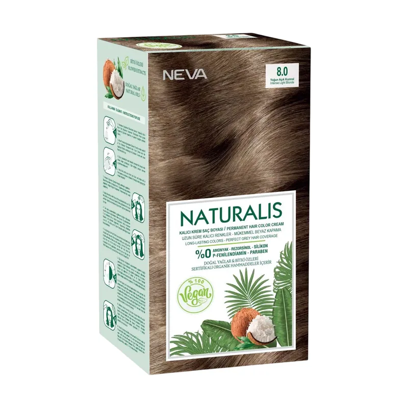 Neva naturalis permanent hair dye