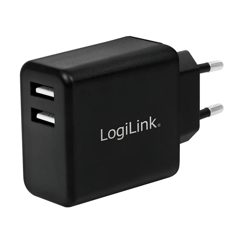 LogiLink PA0210 cargador de dispositivo Universal Negro Corriente alterna Interior