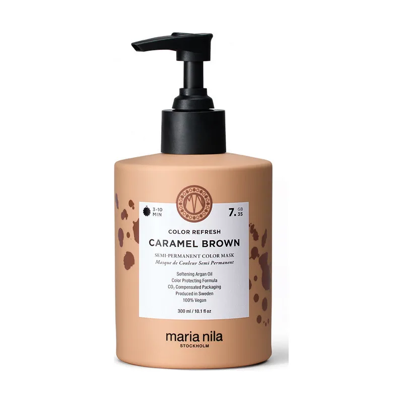 Maria nila Refresh Caramel Brown Mascarilla Marrón Caramelo