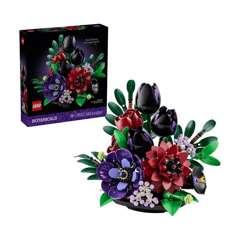 Lego botanicals 11513 dark flower arrangement