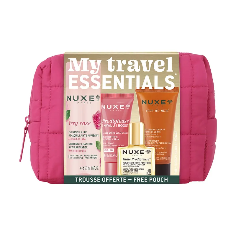 Nuxe Imprescindibles Para Viajar Estuche 5 pz
