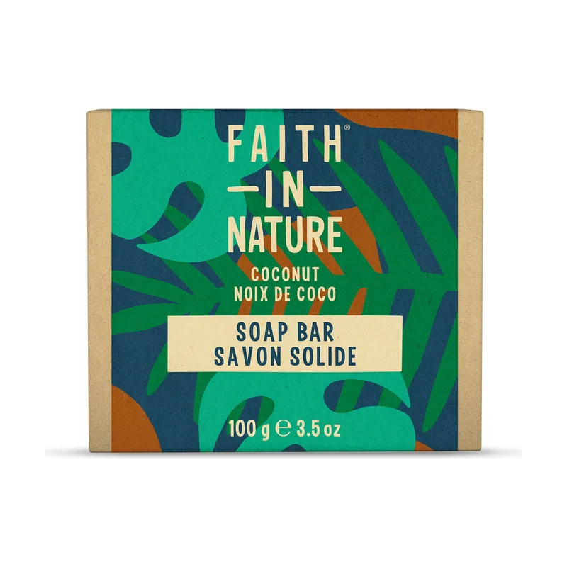 Faith in nature Jabón de manos de coco