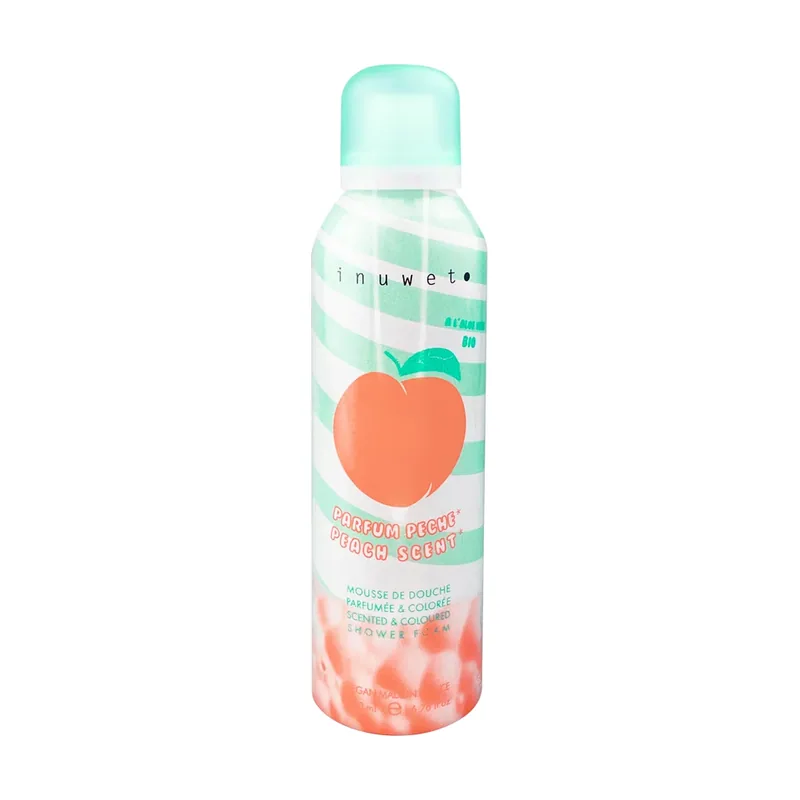 Inuwet Espuma de ducha perfumada y colorida 200 ml