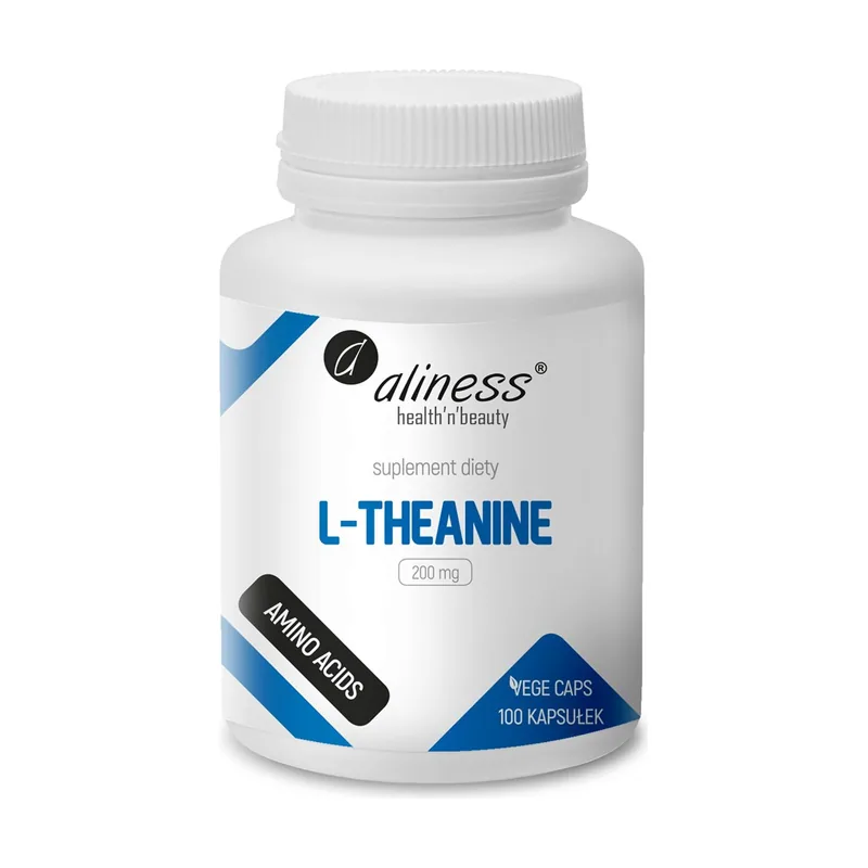 Aliness l-theanine 200 mg x 100 vege caps.