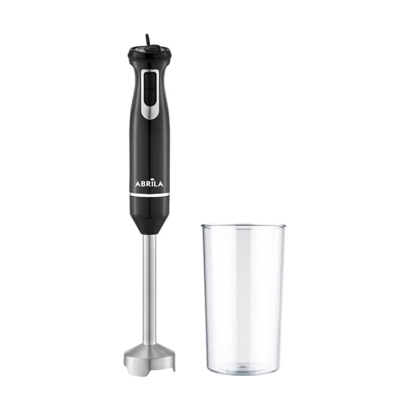 Abrila mano voiga 800w dc negro 2vel ajustables.c/vaso cuchillas ac.inox.desmontable,ergonomica 41x6,5x6,5cm