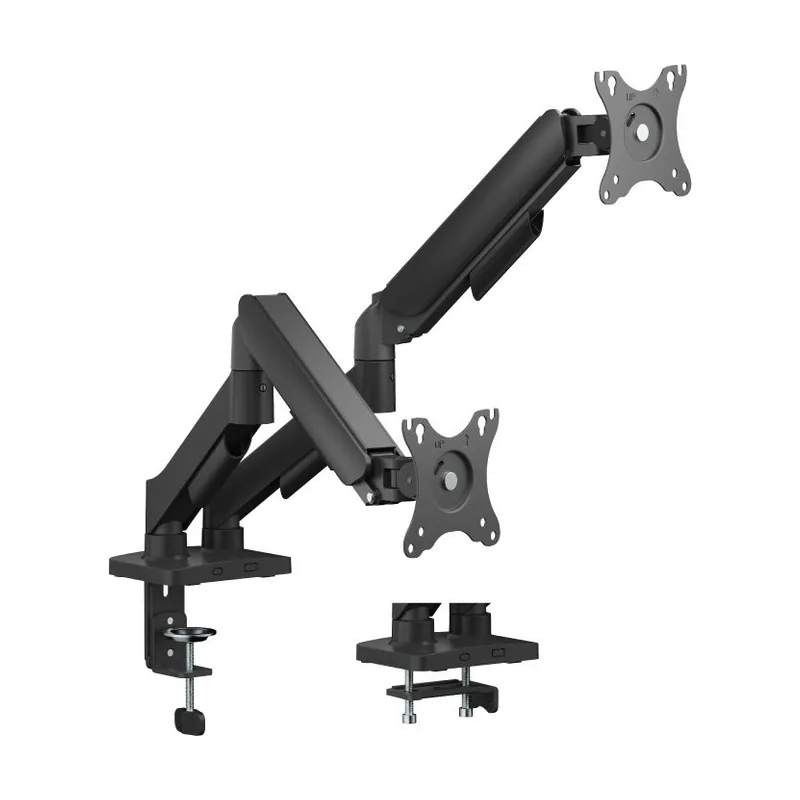 Iggual SPMP02-A Soporte pinza 2 monitores 17 pro