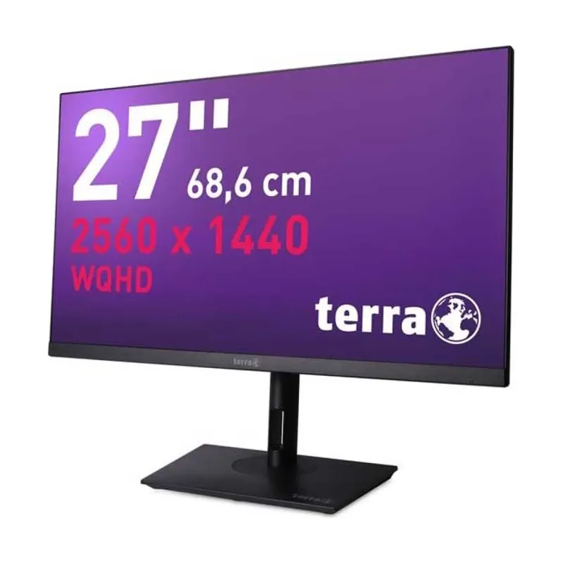 Wortmann Terra LCD/LED 2771W PV 2K IPS black HDMI/DP/USB-C 3030266