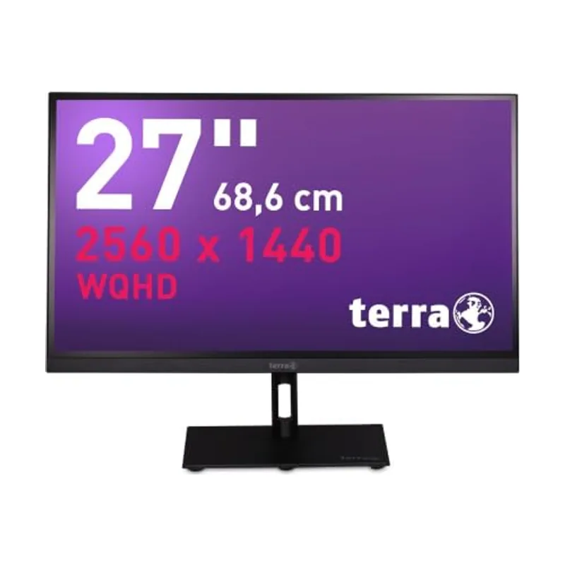 Wortmann Terra LCD/LED 2771W PV 2K IPS black HDMI/DP/USB-C 3030266