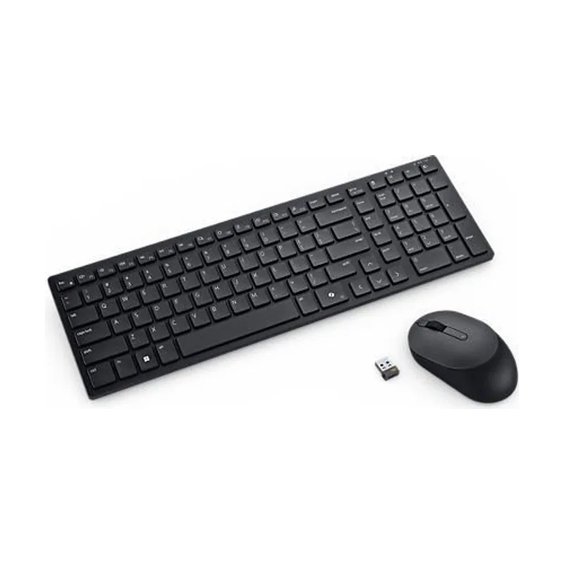 Dell Teclado y ratón silenciosos y compactos Pro